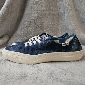 NWT Vans Circle Vee/Ocean Blue Sneakers Size Men 9, Women 10.5